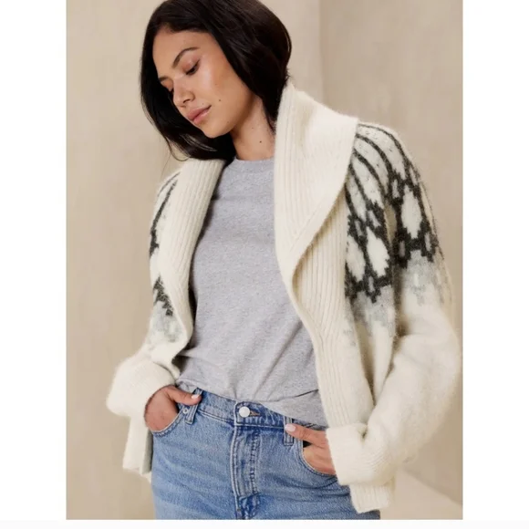 Banana Republic  fair isle sweater - Picture 5 of 9